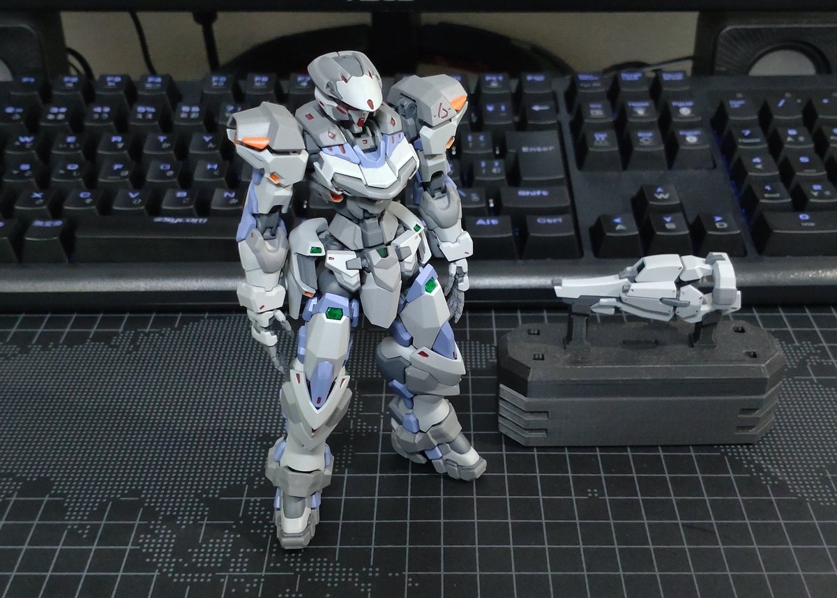 rabiaG_3300's tweet photo. やたらと海外ニキからの反応が多かった気がするおれのガンダム。 https://t.co/cM3EsEATlS