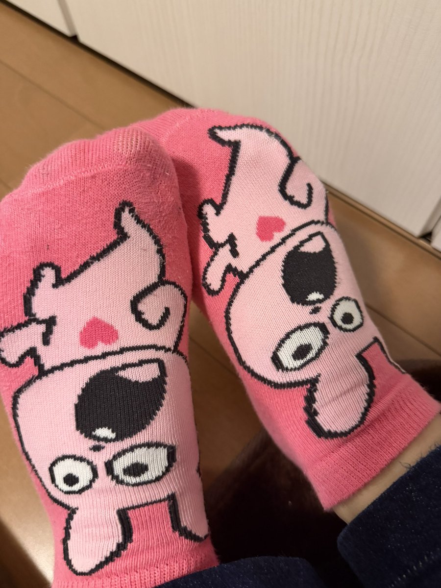 今日のくつ下🧦

お昼ご飯は同僚と麻辣湯食べに出たのでうっかりすっかり🤢
二日連続らびちゃん♡♡

らびちゃんと言えば濃いピンクですな〜💗

明日はどの子身に付けて仕事頑張ろうかな〜って考える時間も好き☺️
結局朝の気分で決まるけど☺️☺️

 #今日のくつ下
 #ラブラビット