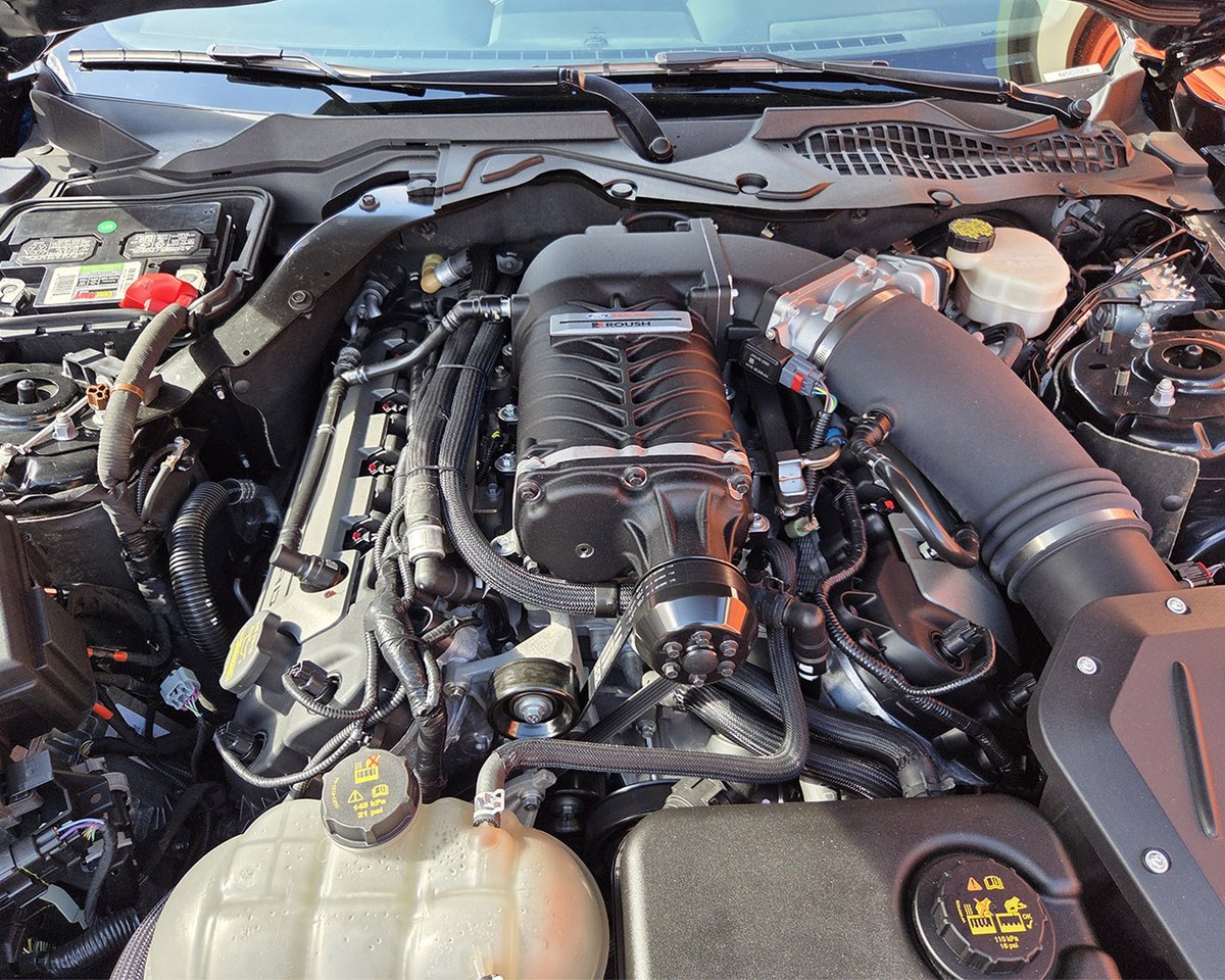 Barrett_Jackson's tweet image. Petty-built and ready for more. This 2015 @Ford #Mustang GT Petty's Garage Stage 2 is powered by a @ROUSHPerf #Supercharged 5.0-liter Coyote #V8 engine rated at 627hp. Selling with No Reserve at the 2026 #PalmBeach Auction, April 16-18.

Learn more: bit.ly/PB26TW-2015For…