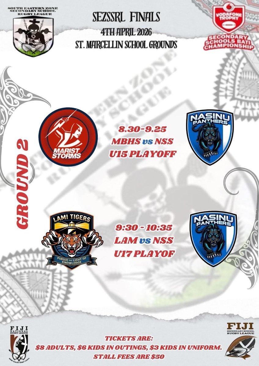 Fiji Secondary Schools Rugby League (FSSRL) tweet media
