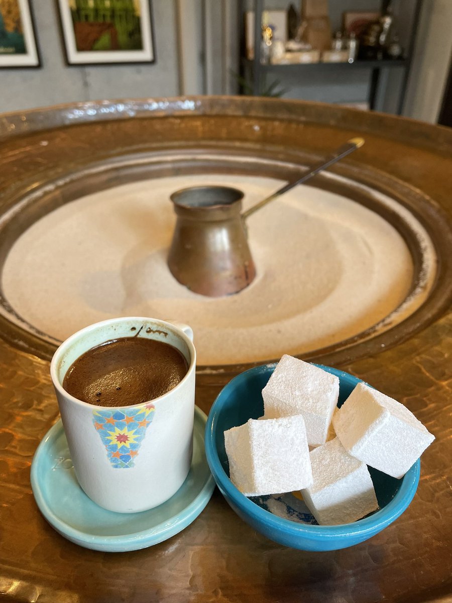 4/2（Thu.）
11:00-18:00🕌

#トルココーヒー
#ターキッシュコーヒー
#turkishcoffee
#スパイスコーヒー
#アロマティックコーヒー
#モスクコーヒー
#ロクム
#ターキッシュディライト
#トルコアイス
#トルコアフォガート