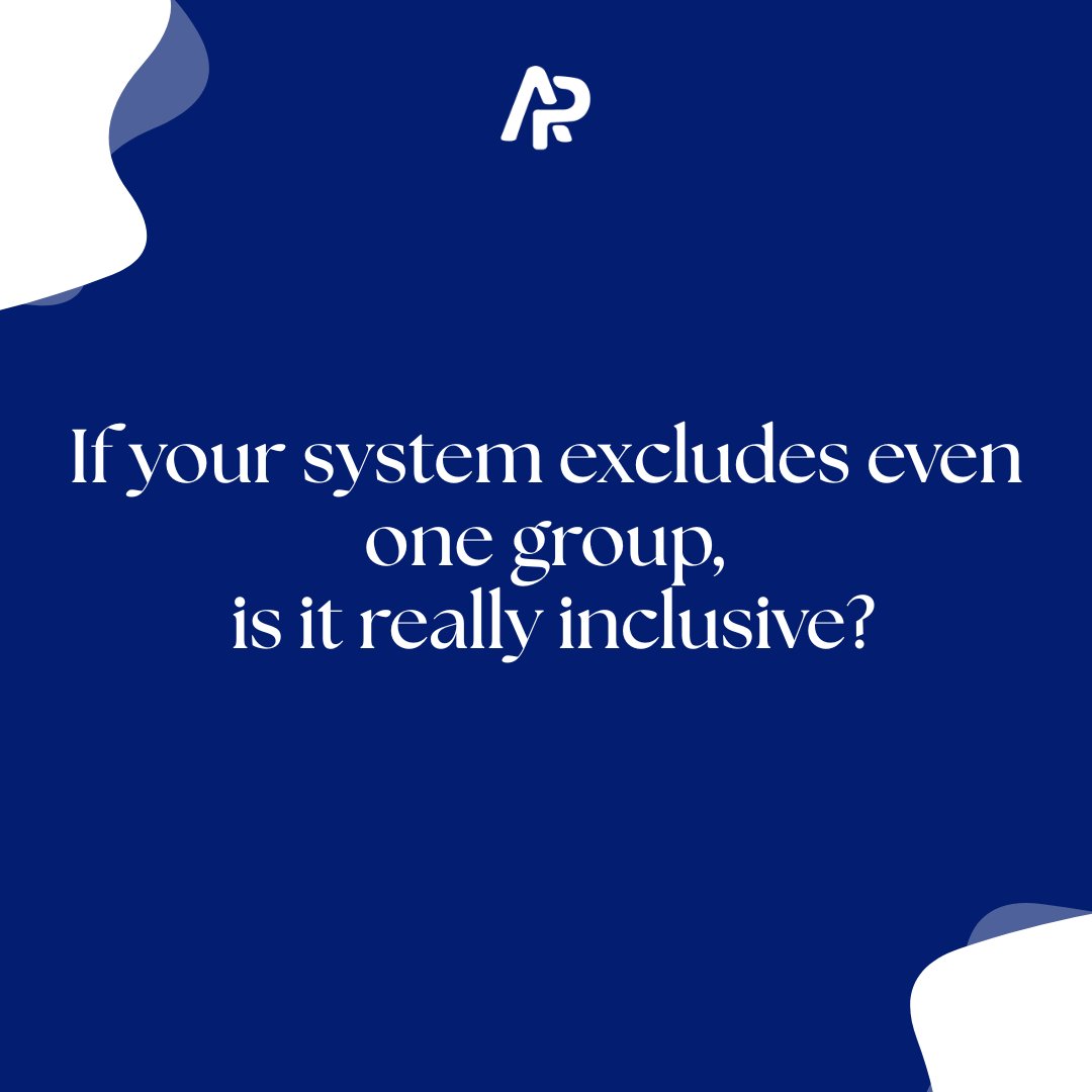 AP_cares's tweet photo. Inclusion shouldn’t depend on who speaks up.

It should already be built in.

Why isn’t that the standard yet?

@Apple
#Inclusion https://t.co/m8wxoOQ5bX