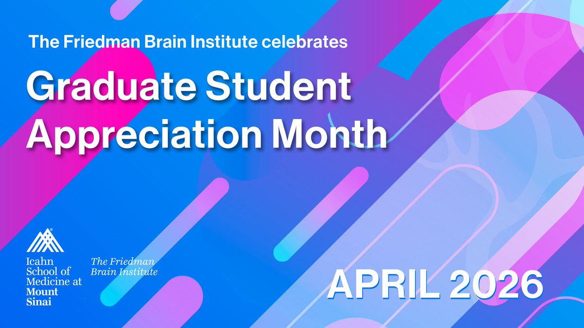 Friedman Brain Institute tweet media