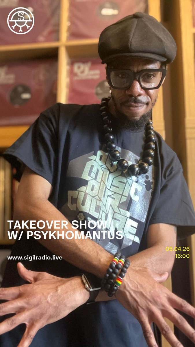 i_mantus's tweet photo. One for the diary 📔
I am happy to announce that I will be performing a live Bruk takeover radio set on Sigil Radio (https://t.co/GR0ZExXvFm) at 4pm on Sunday 5th April. You going to need to fasten your seat belts for this one.
#psykhomantus
#takeovershow
#sigiradio
#birmingham