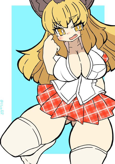 ひさしぶりのライオンさん
「隊長〜、ちょっとガン見しすぎ〜(ニヤニヤ)」
べ、ヘツニミテナイシ………
(けものフレンズ) 