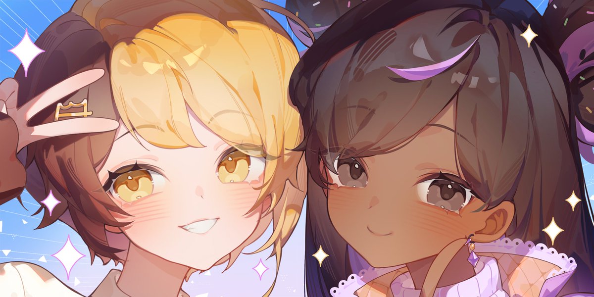 Pudding & Pop 🍬 Sister VTubers tweet media