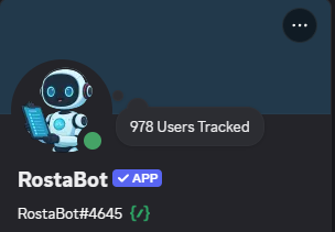 ChrisLenga's tweet photo. RostaBot received VERIFICATION!

I could not be more thrilled with this project.

Seeing it transform from Role Tracker Bot years ago, shutting down, coming back, and now growing exponentially has been amazing.

To celebrate, I'll be doing giveaways on my Discord.

#NotAprilFools https://t.co/R4A3WPGXyF