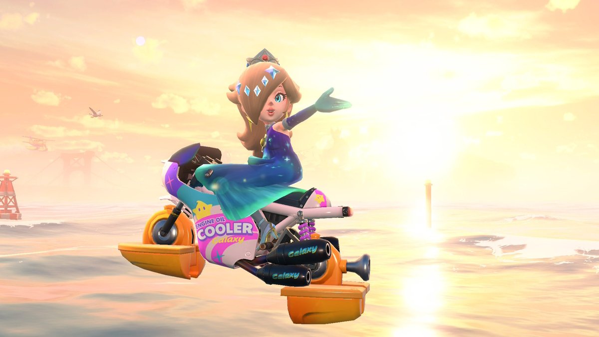 ☀️🌊
#Rosalina
 #マリオカートワールド写真部