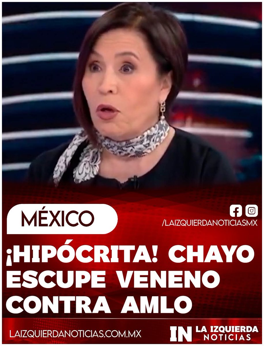 Rosario Robles sale a criticar en la televisora del evasor Ricardo Salinas, al expresidente Andrés Manuel López Obrador por gobernar para los pobres y terminar con los privilegios y la corrupción. La muy sinvergüenza extraña los privilegios del antiguo régimen 😆😂🤣