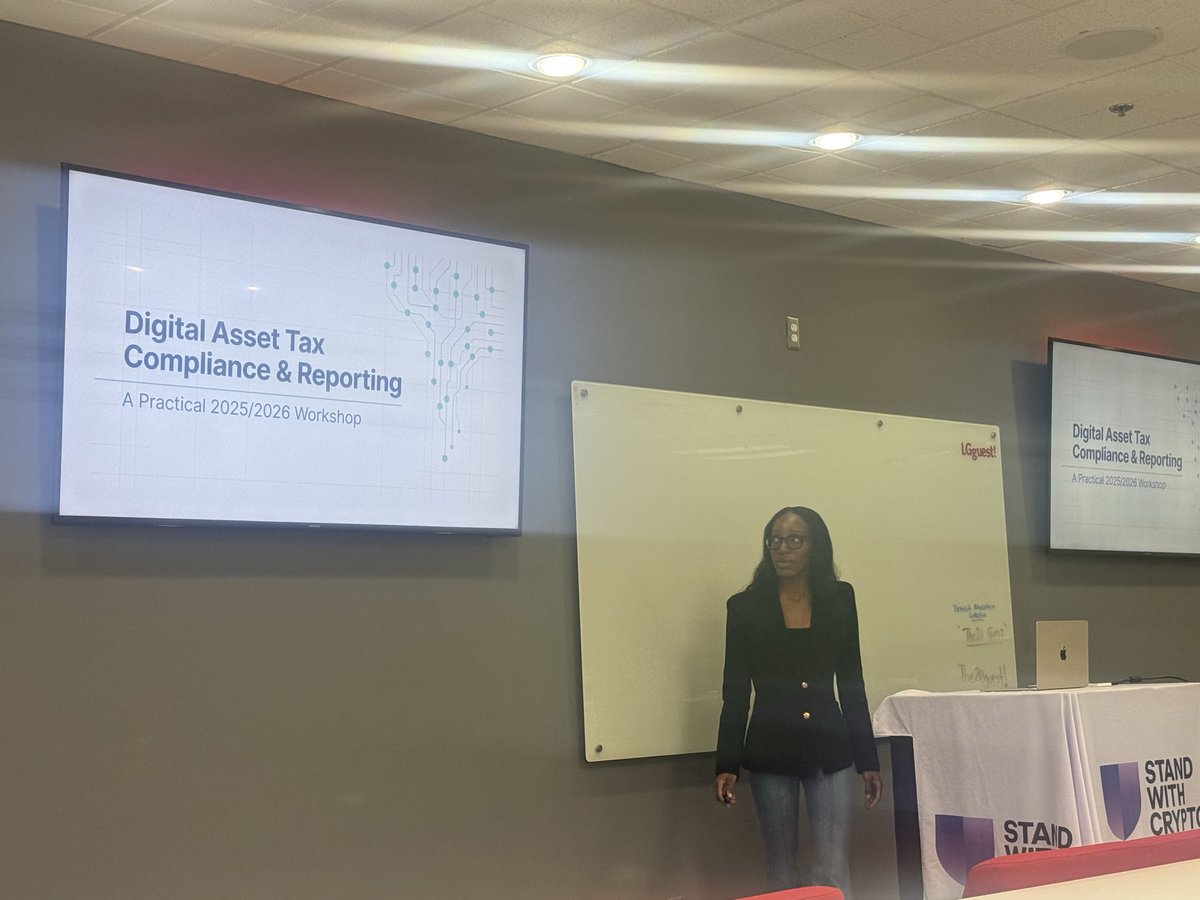 kaybuildseth's tweet photo. Tonight: learning about doing #crypto taxes with Victoria!! @DetBlockchain @standwithcrypto https://t.co/5Uz1ySsYKT