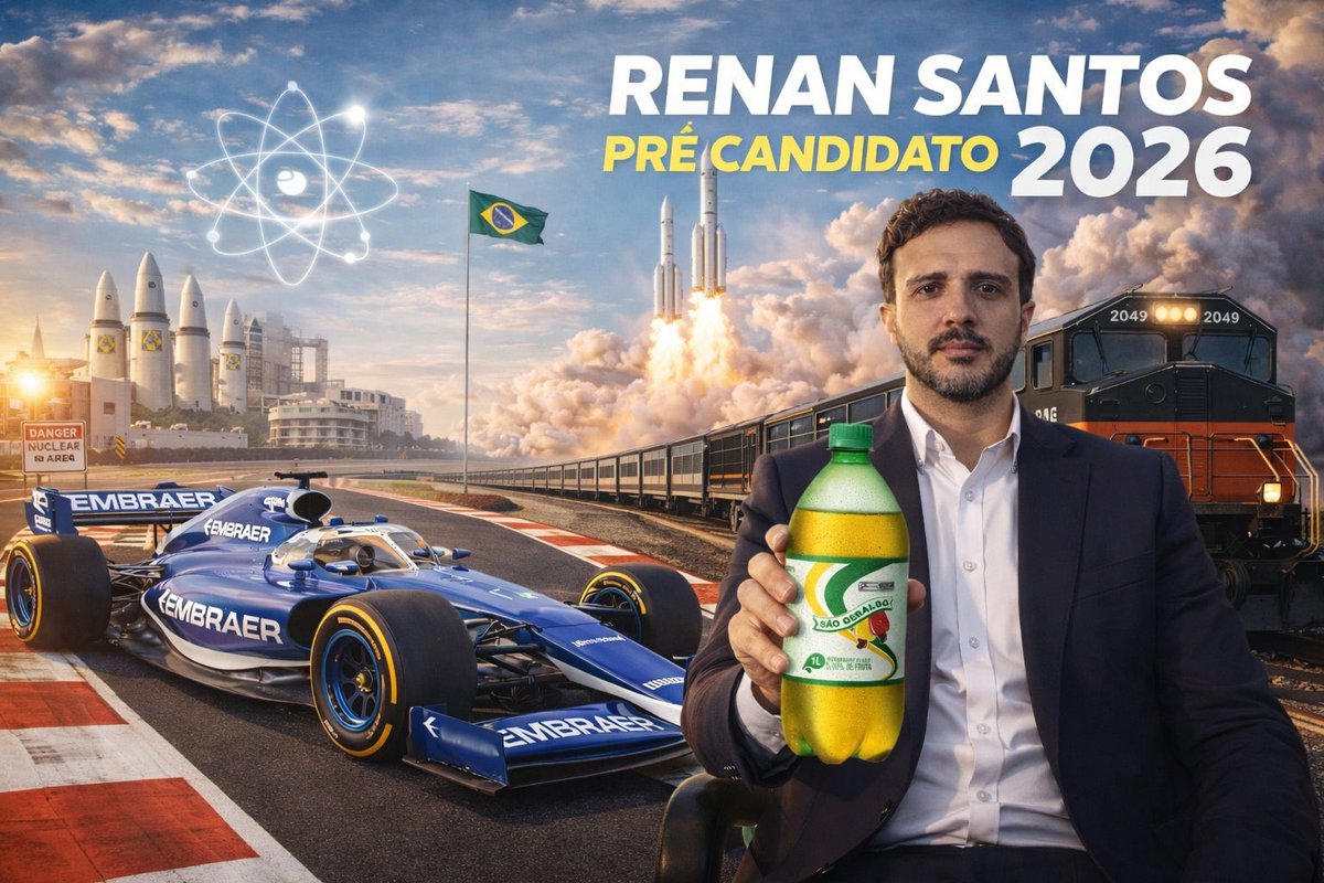 Renan Santos⬛️🟨⬜️ tweet media