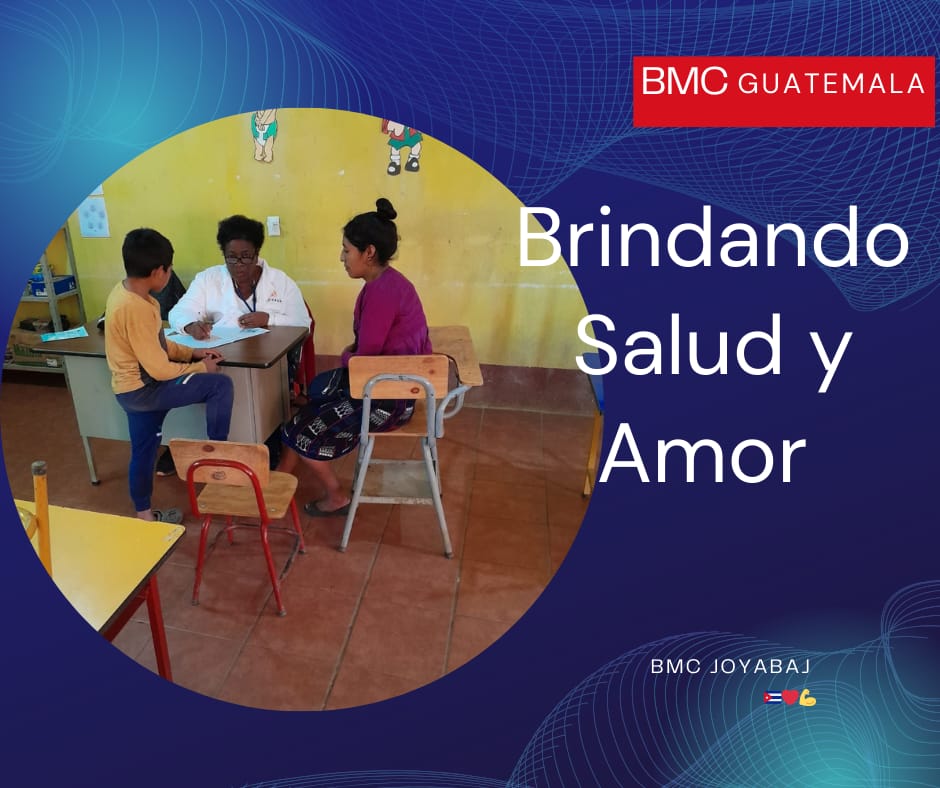 #CubaCoopera 
#CubaPorLaVida 
#BMCGuatemala