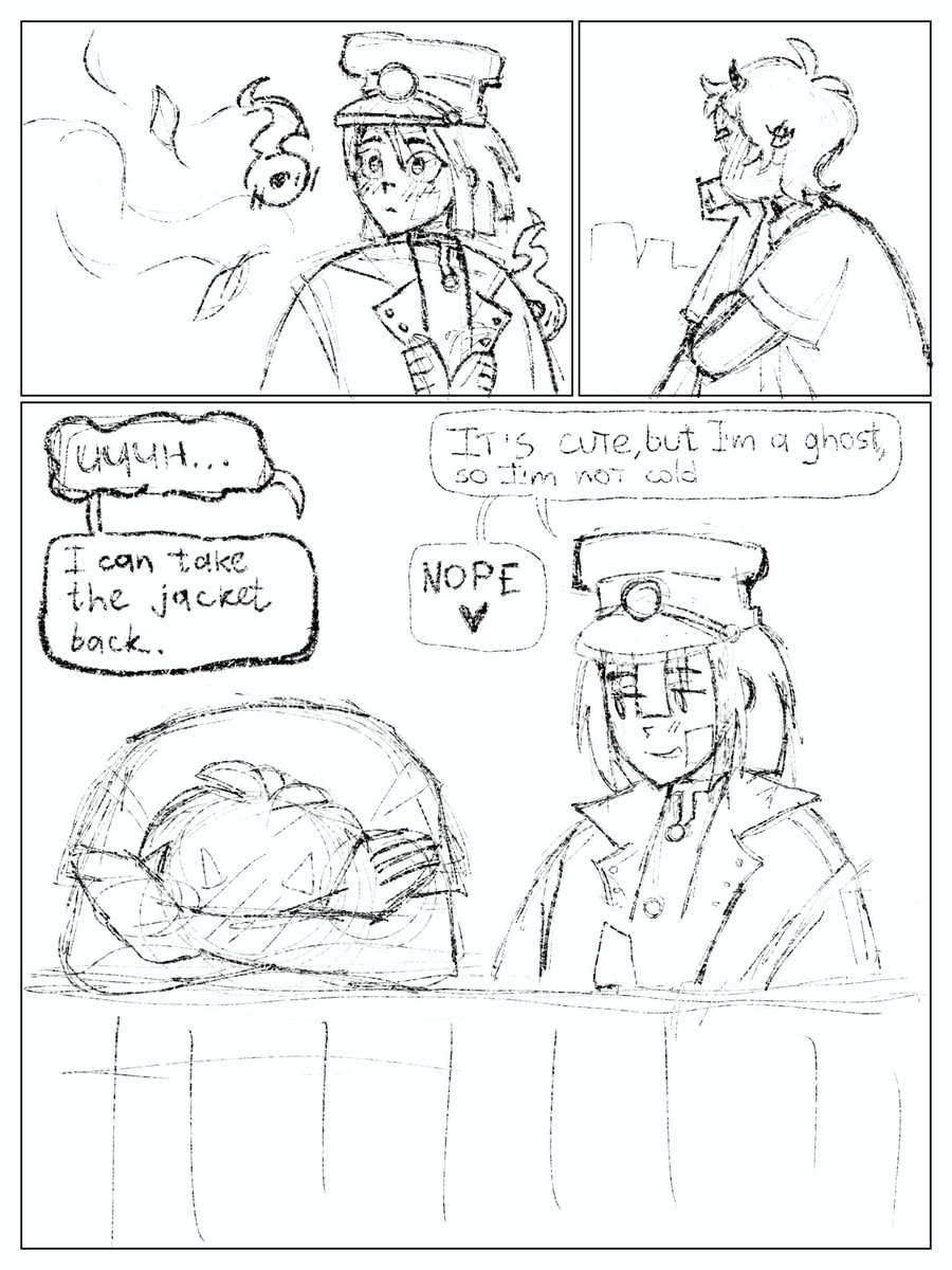 Hlebbella_7's tweet photo. Mini-comic sketch🙂‍↕️ https://t.co/F20bIsOeyC