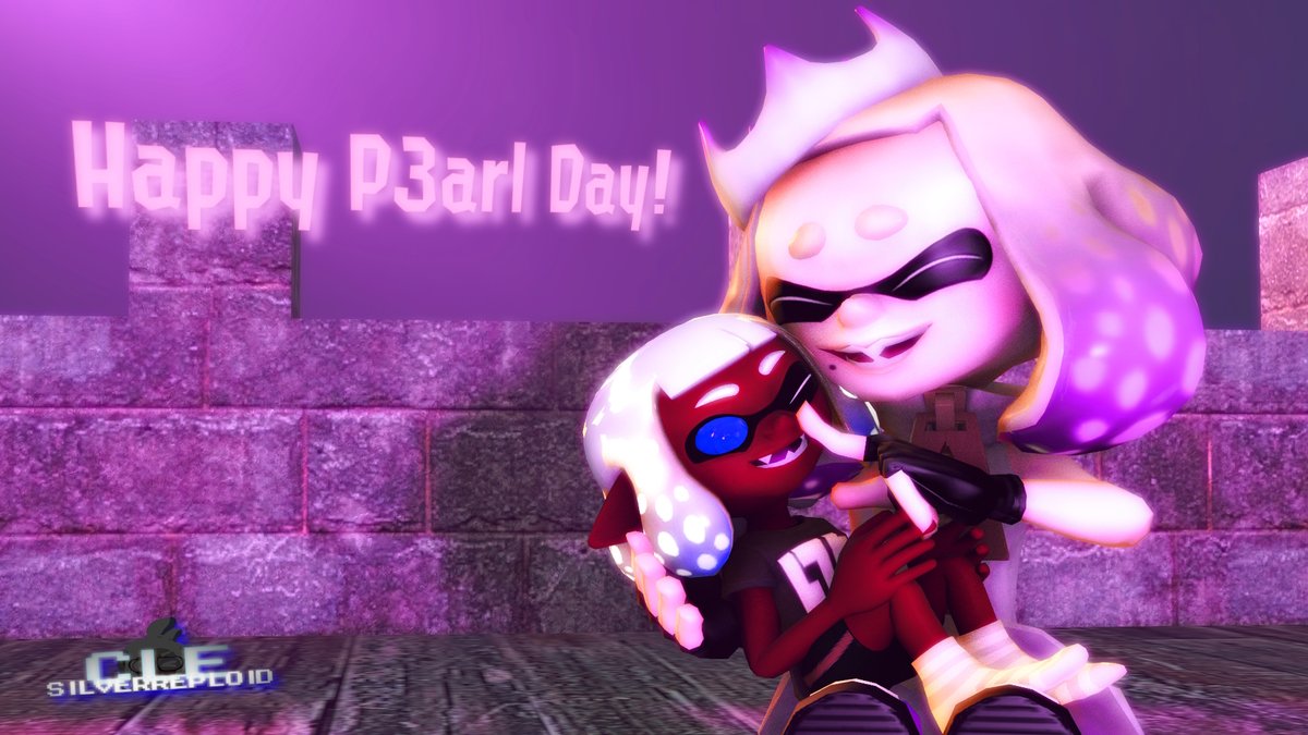Silverreploid's tweet photo. Maren visiting Pearl to give her love for her day today!
Happy Pearl day, @P3arlHouzuki (Honorable Mention)!
#splatoonart #pearlday https://t.co/uXjvLfelYN