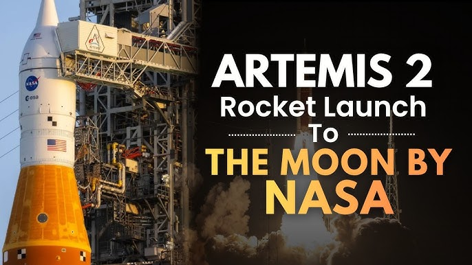 NevadaMedia's tweet photo. And they are off. Godspeed Artemis 2. https://t.co/fI3T2AvS2x