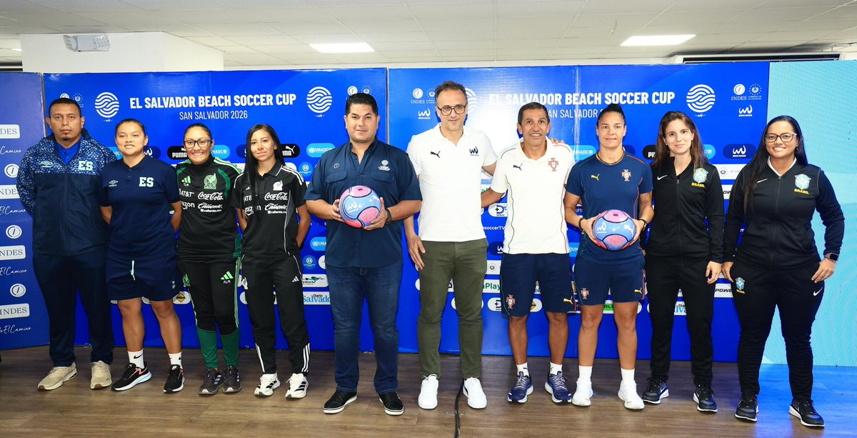 Del 2 al 4 de abril, el Estadio de Deportes de Playa del Complejo Deportivo Flor Blanca albergará la cuarta edición de El Salvador Beach Soccer Cup 2026, que contará, en la rama masculina, con la participación de las selecciones nacionales de fútbol playa de El Salvador,
