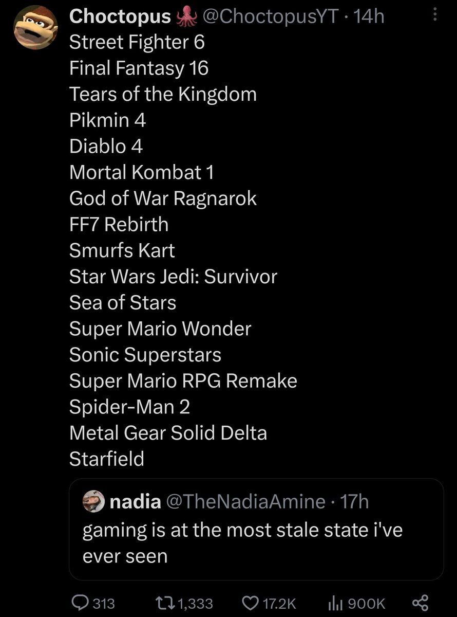 Insane Cope tweet media