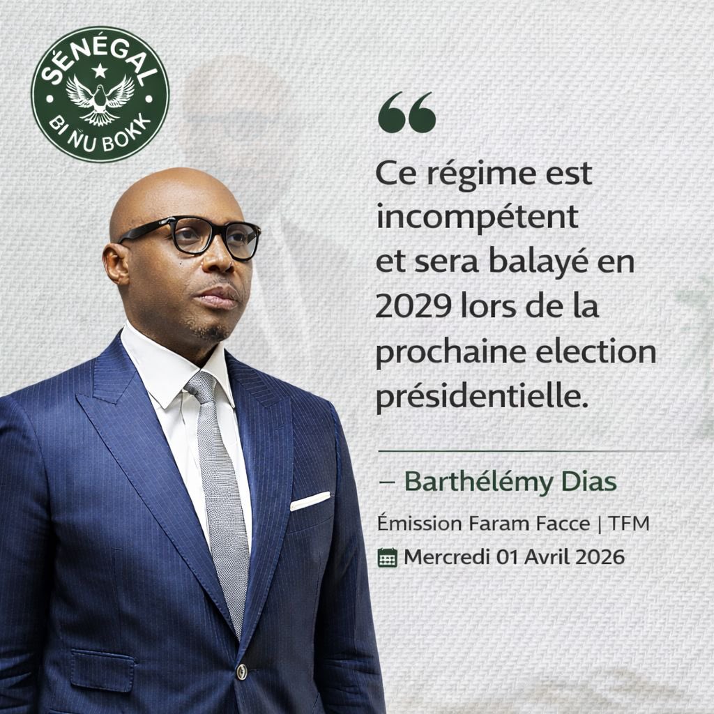 Sénégal Bi Ñu Bokk tweet media