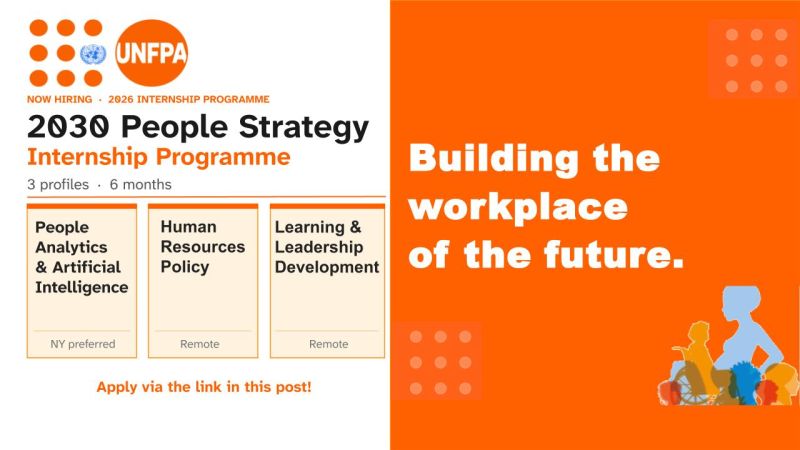 opportunitiesfy's tweet image. 🌍 UNFPA Internships 2026
💼 HR, AI &amp;amp; Policy roles
 🌐Remote opportunity
 🧠UN experience
📅 Deadline: April 19, 2026
🔗 Apply: wp.me/p23f03-kmb
💡 Tip: Nail your video pitch!
#Internship #UN