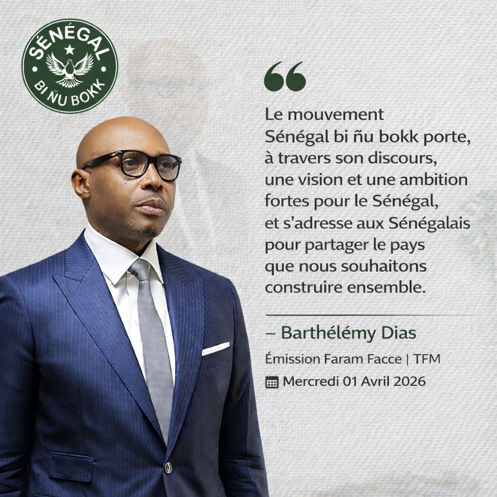 Sénégal Bi Ñu Bokk tweet media