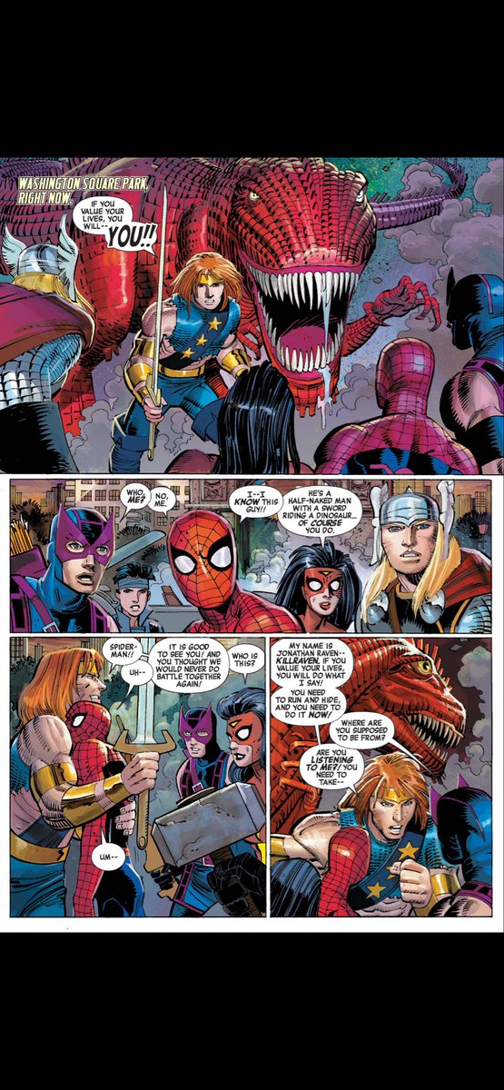 I love that Bendis especially in his Avengers runs remembers that Peter knows almost every obscure character in the Marvel universe since he’s teamed up with basically everyone lol and was the face of Marvel Team up