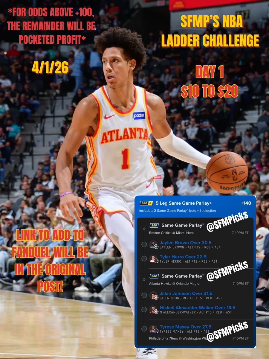 Sweat-Free-Money Picks tweet media