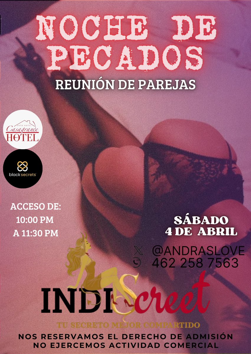 INDIScreet Club Sw Irapuato (antes ANDRAS LOVE) tweet media