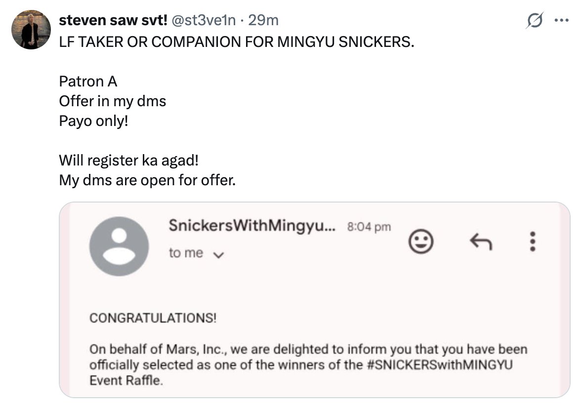 katie💎is seeing MINGYU in April & CxM in KHH💕 tweet media