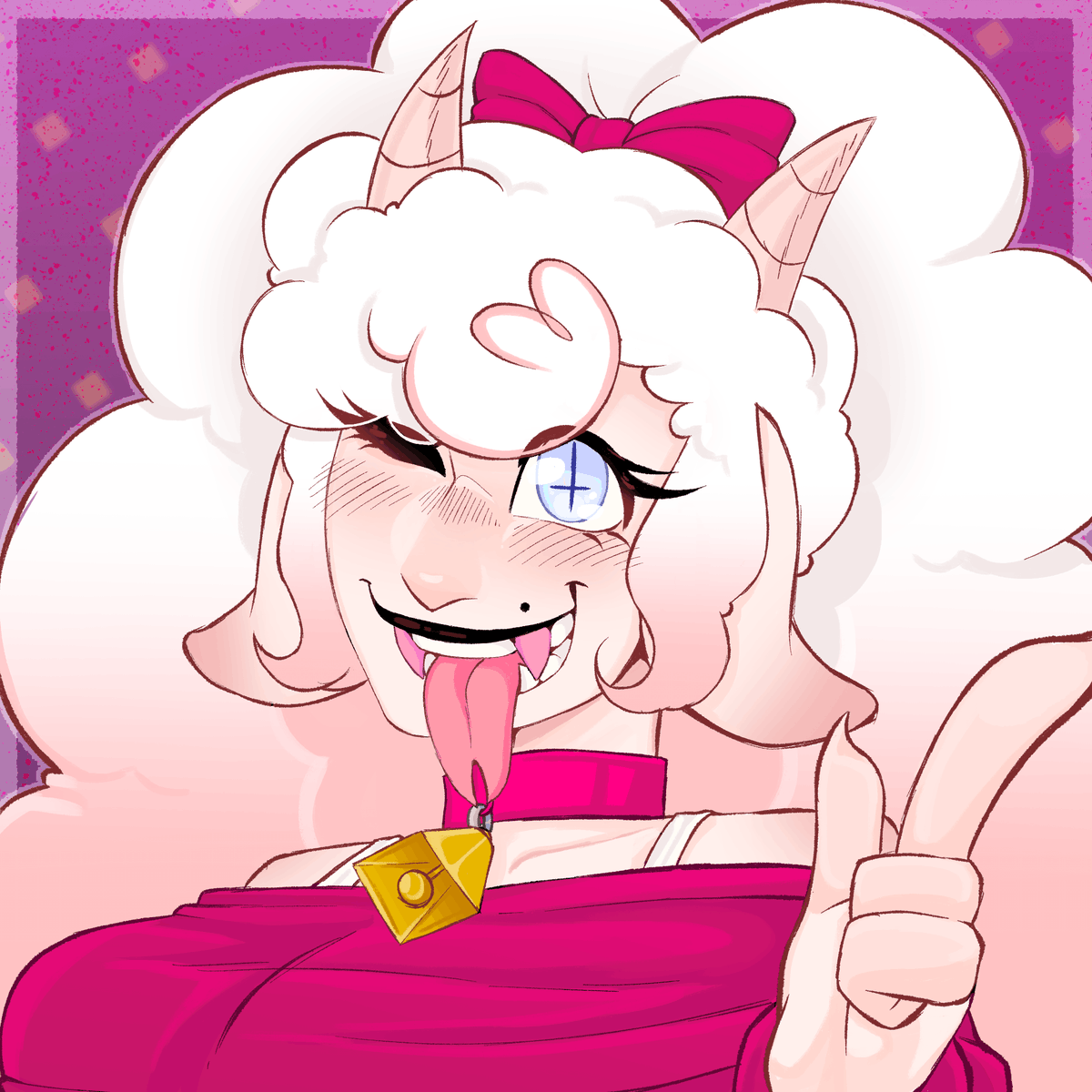 Basic Bust commission for <a href="/Beephomets_Art/">Bee Saw Skeletour & Iron Lung</a> 

✨Their character is soooooo cute!!✨