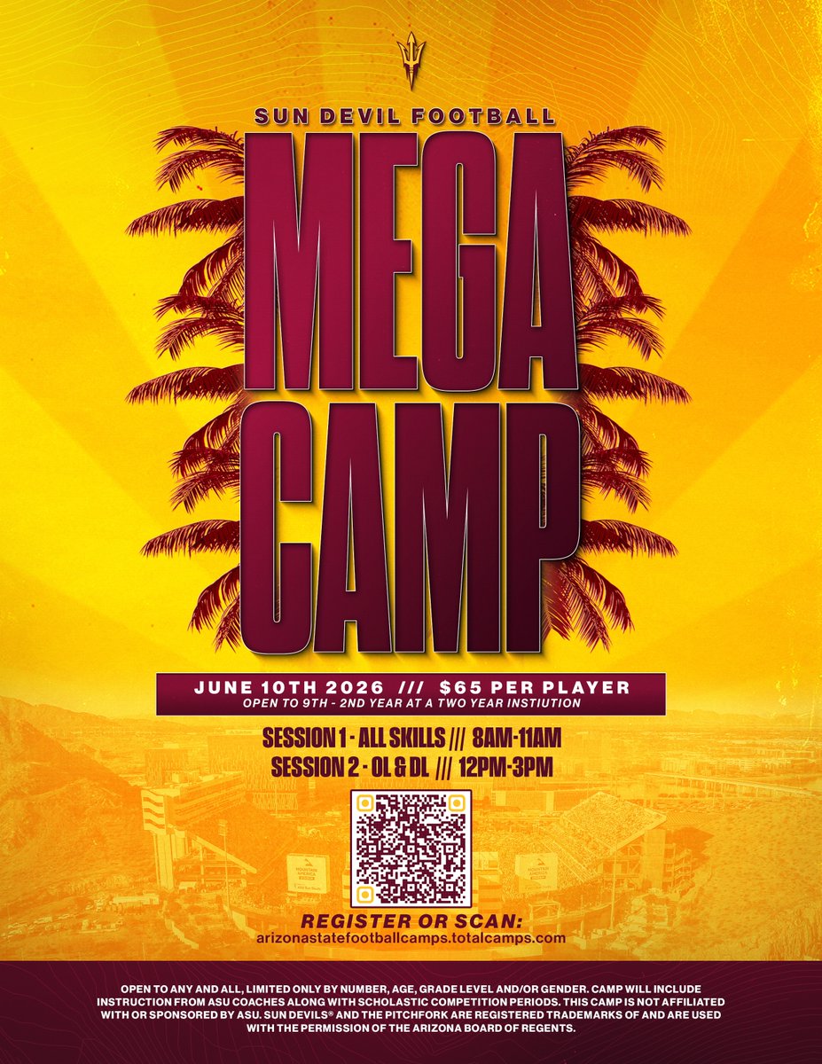 Sun Devil Football tweet media