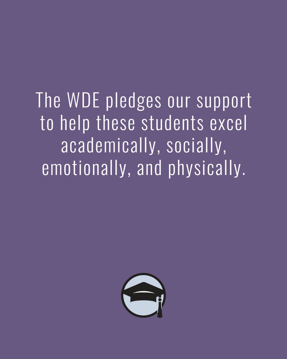 Wyoming Department of Education tweet media