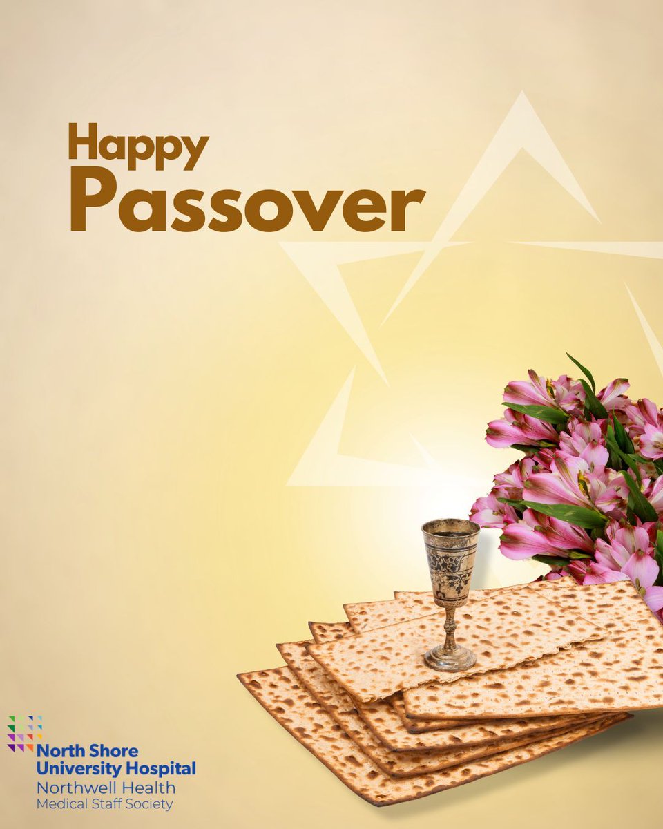 NorthwellMS's tweet photo. Happy Passover!
May your holiday be filled with warmth, reflection, and time with family and friends.

https://t.co/LxAicQ6GTd

#NorthwellMedicalStaffSociety #NorthwellMSS #NorthwellHealth #Northwell #NSUH https://t.co/mk1vKT9FTs
