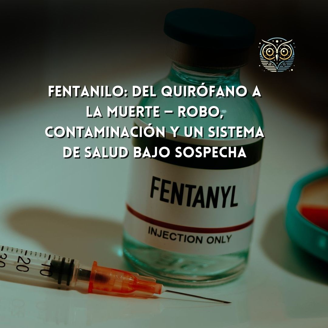 Fentanilo en Argentina: desaparecen ampollas en un hospital y ya hay más de 100 muertes por dosis contaminadas. No es una serie: pasa en quirófanos reales. ¿Negligencia, negocio o descontrol total? 👇wp.me/pch1db-EJ