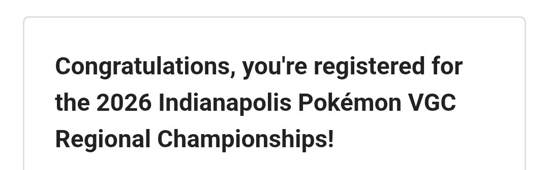 Sam Pants 🔜 Indy VG Champ tweet media