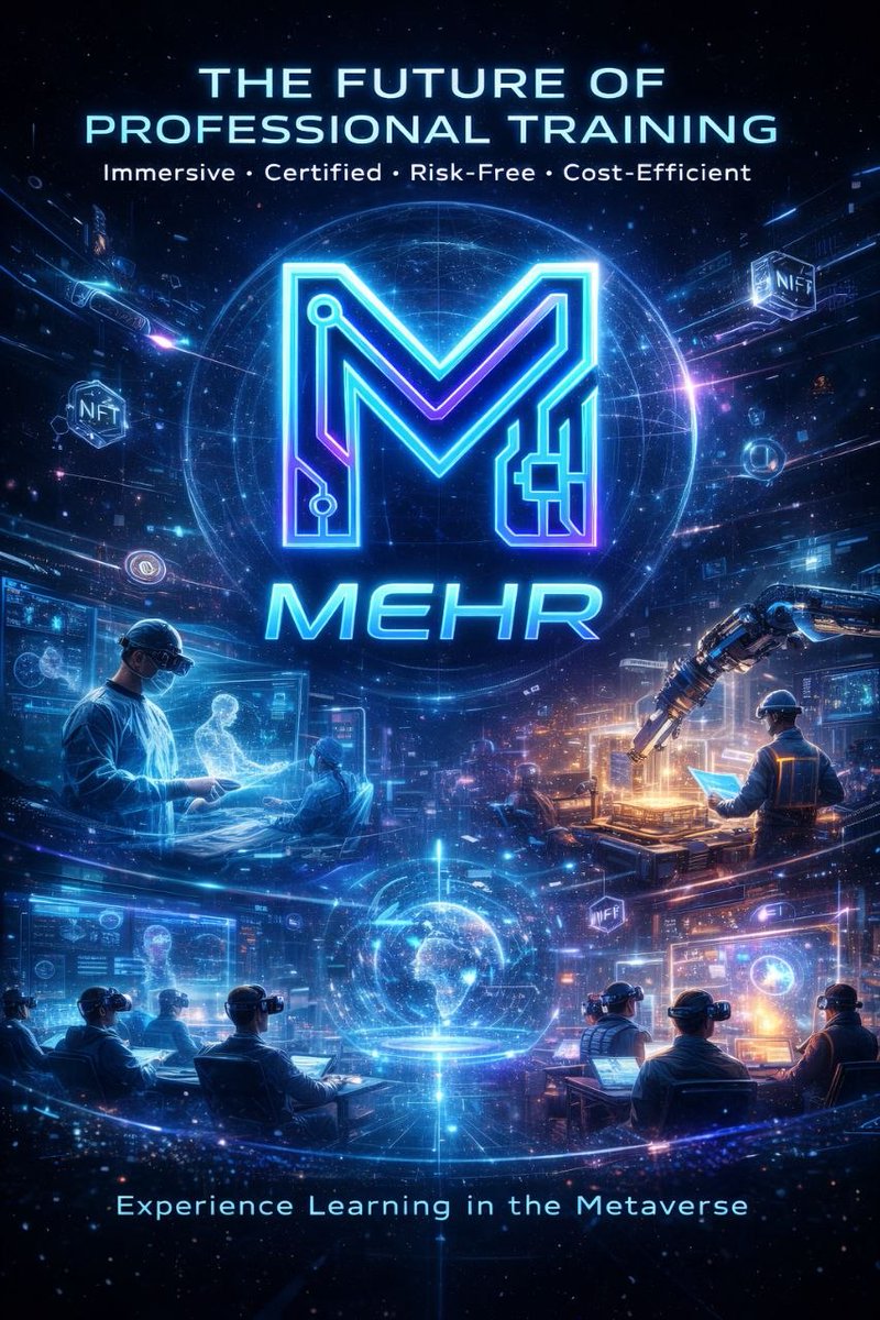 Mehr-Professional Mastery in a Metaverse tweet media