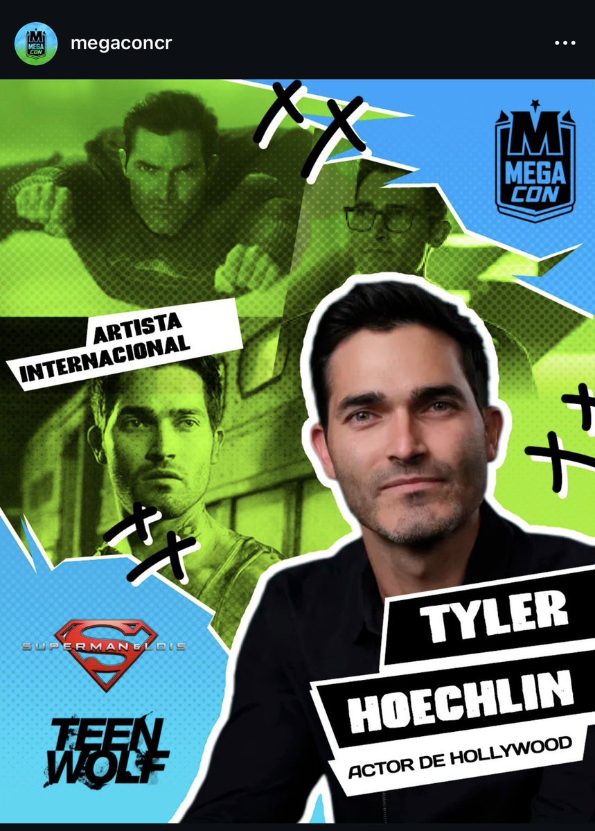 THoechlinNet's tweet image. Tyler Hoechlin and Michael Cudlitz will be at a con in Costa Rica on May 2nd and 3rd. #TylerHoechlin #TeenWolf #SupermanAndLois