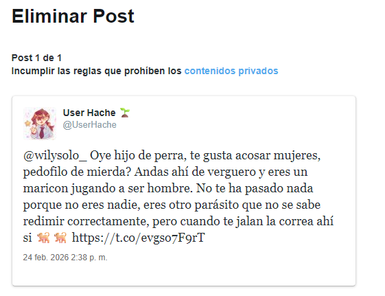 User Hache 🌱 tweet media