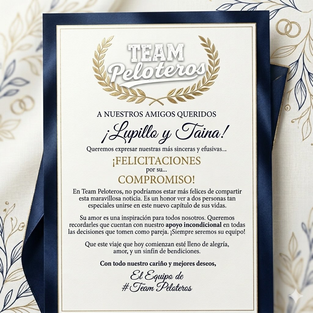 Team Peloteros Oficial tweet media