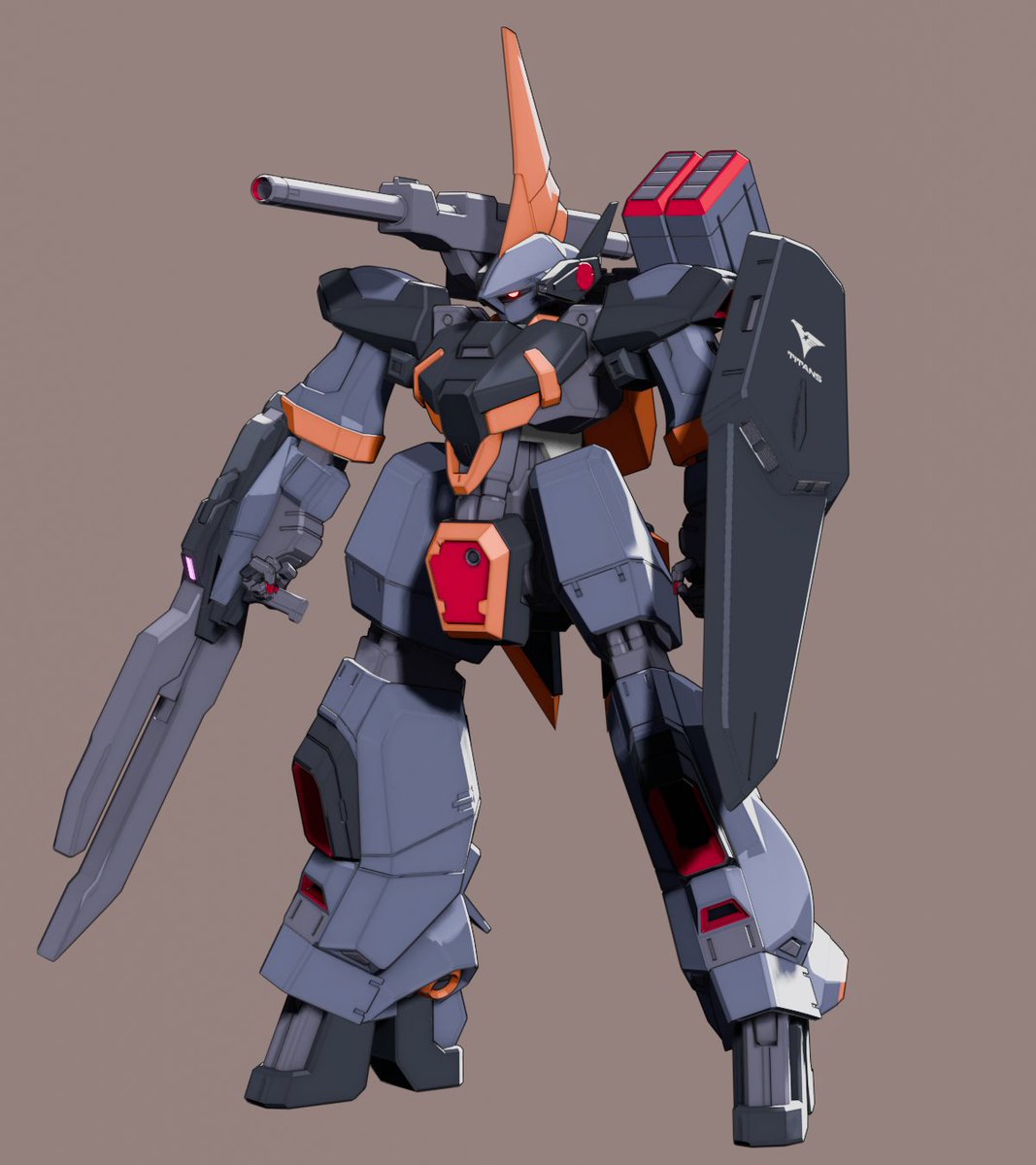 Barzam Cannon 
#Blender #AOZ