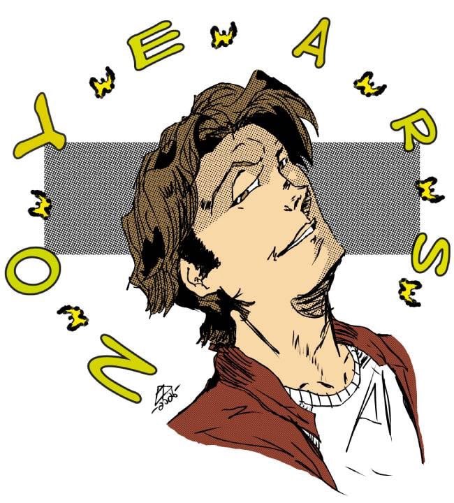 LanceDanger's tweet photo. This summer my webcomic Fred Peterson: The Mighty Warlord turns 20! To celebrate let's get this TWITTER account to 1000 follows 😂 I'm excited, this series of profiles are called "20 Years of Melancholy" . Let's GO!!!! #indiecomics #digitalart #webcomic #webtoon #comicspuertorico https://t.co/5g1N2lfg08