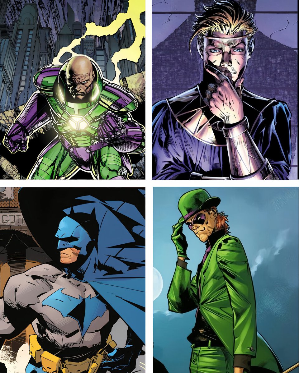 XSW_CLOVER_'s tweet photo. WHO IS THE SMARTEST?  

#DC #DCComics #Batman #LexLuthor #Riddler #Constantine
#Comics #ComicFans #WhoIsSmarter #IQBattle #MindGames #Debate
#Superheroes #Villains #Gotham https://t.co/YOPXDLvUyo