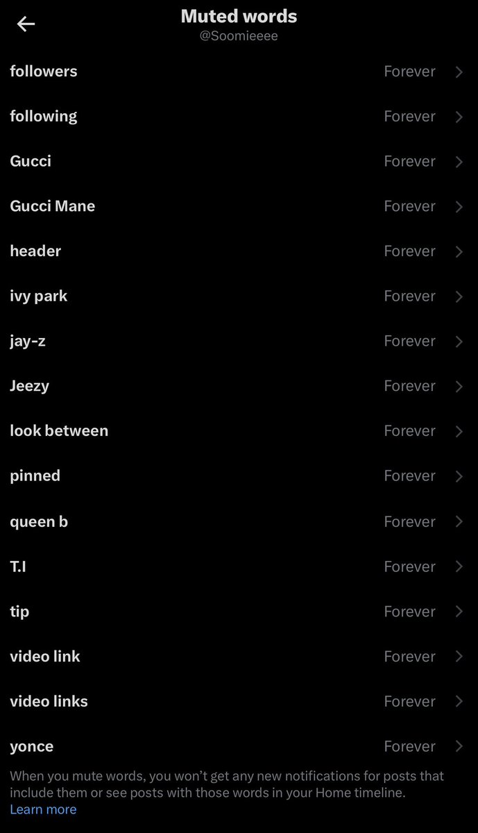 Soomieeee's tweet photo. Another trend added to the mute list https://t.co/DffBNXhyLB