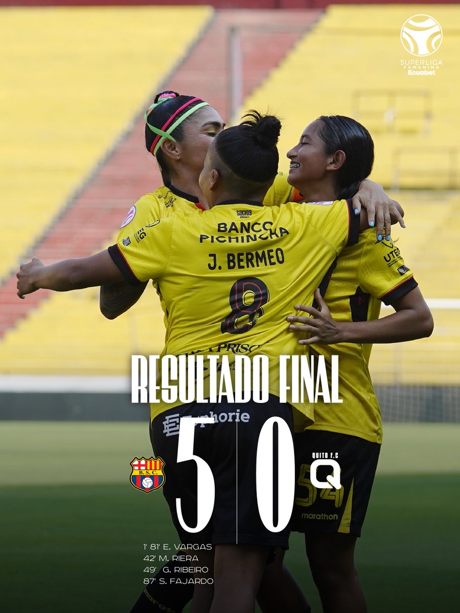 Superliga Femenina Ecuabet tweet media