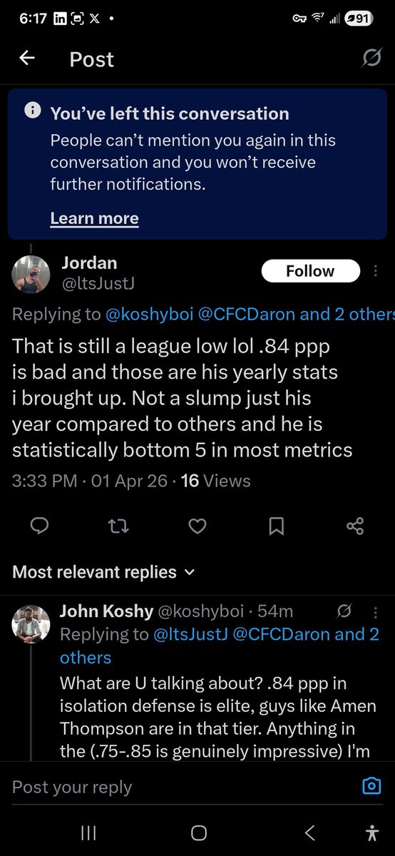 John Koshy tweet media