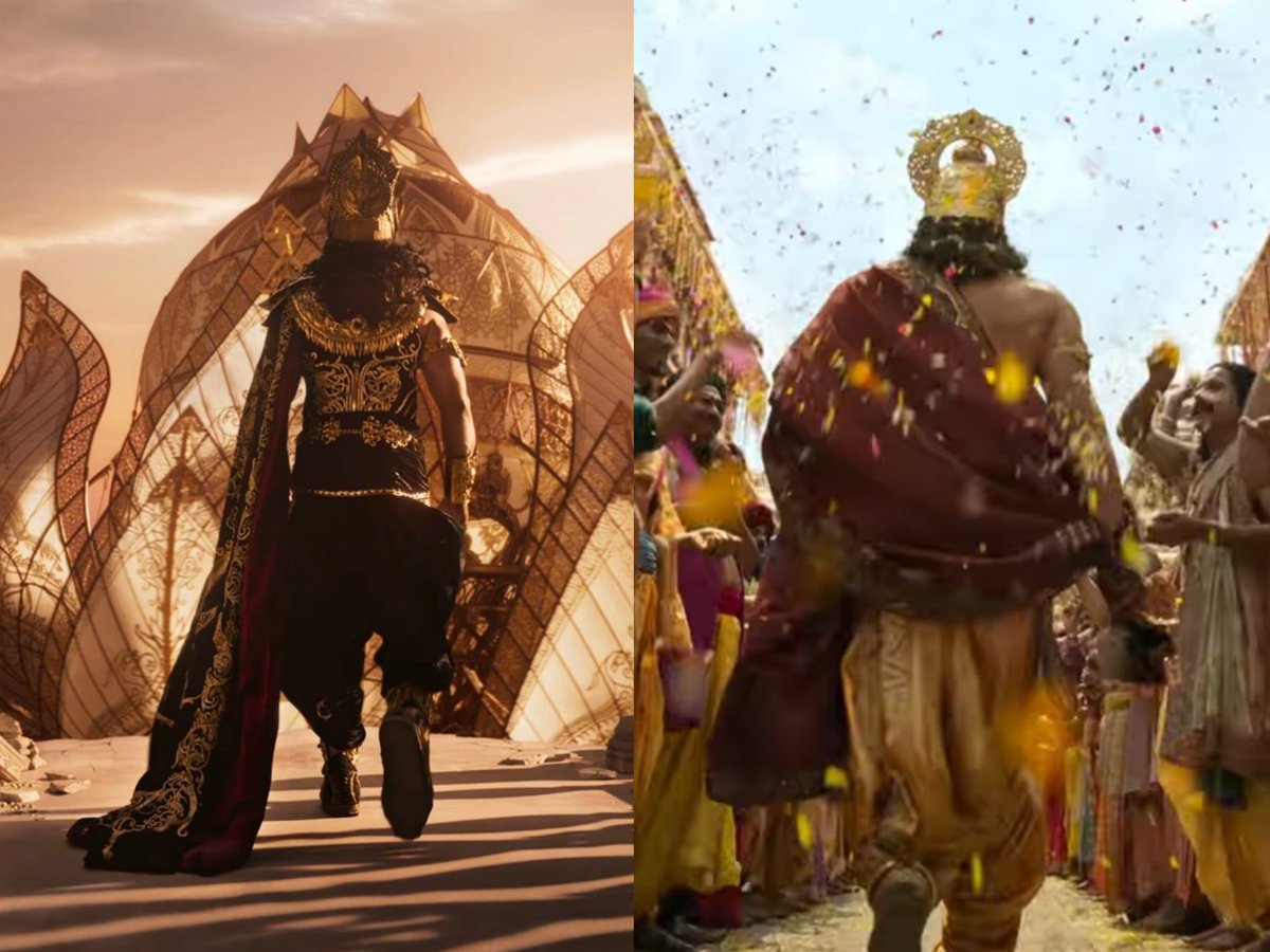 ManozTalks's tweet image. #Rama v/s #Ravana ~  BACK SHOT 🤯😱

#RanbirKapoor as RAMA radiating DIVINE Calm 🔥💥🧨

#Yash as RAVANA Embodying Dark SUPERMACY, ”🔥💥🧨

BIGGEST BATTLE OF INDIAN CINEMA ON #DIWALI2026