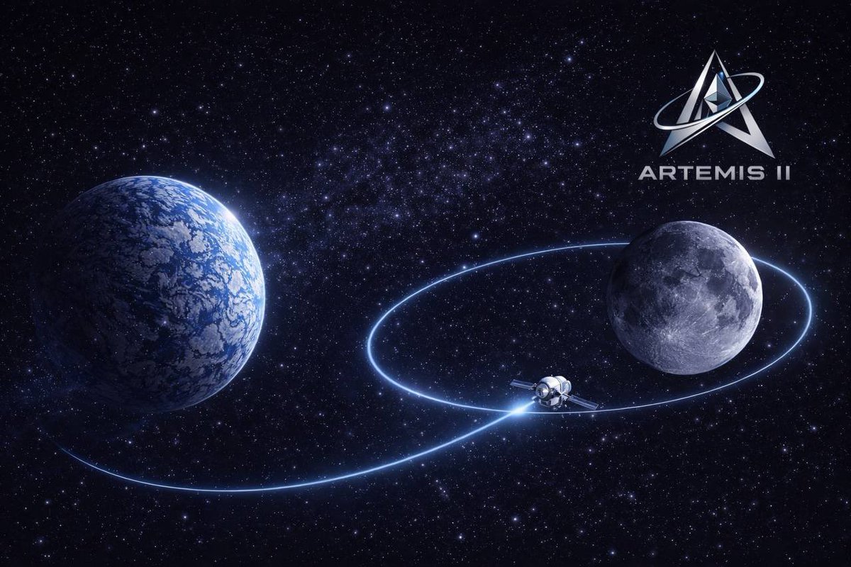 Artemis II tweet media