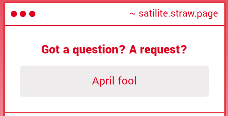 Satilite tweet media