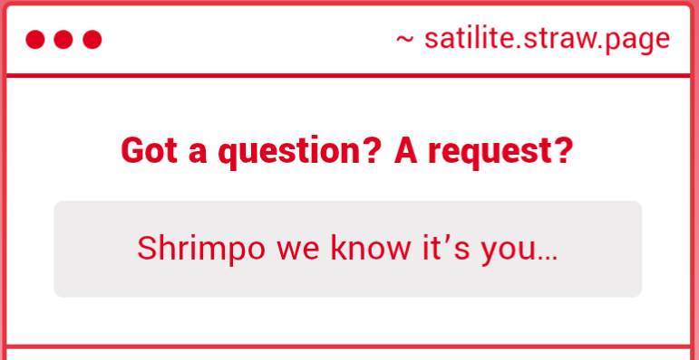 Satilite tweet media