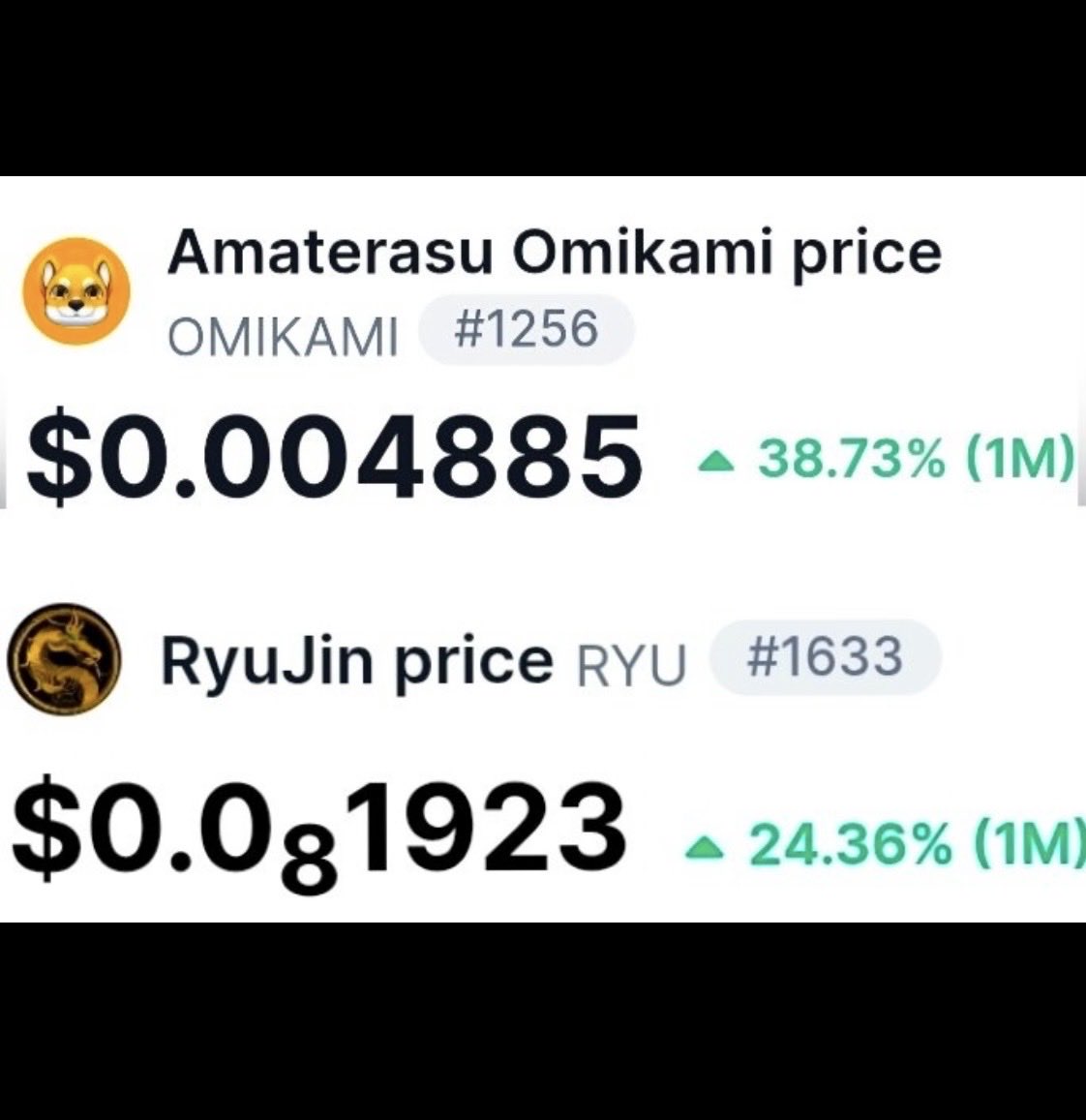 VeliKmj's tweet photo. In a few months they will dream of these low prices.

@Omikamitoken 
@RyuJinDragonETH https://t.co/ILCfnxg9LI