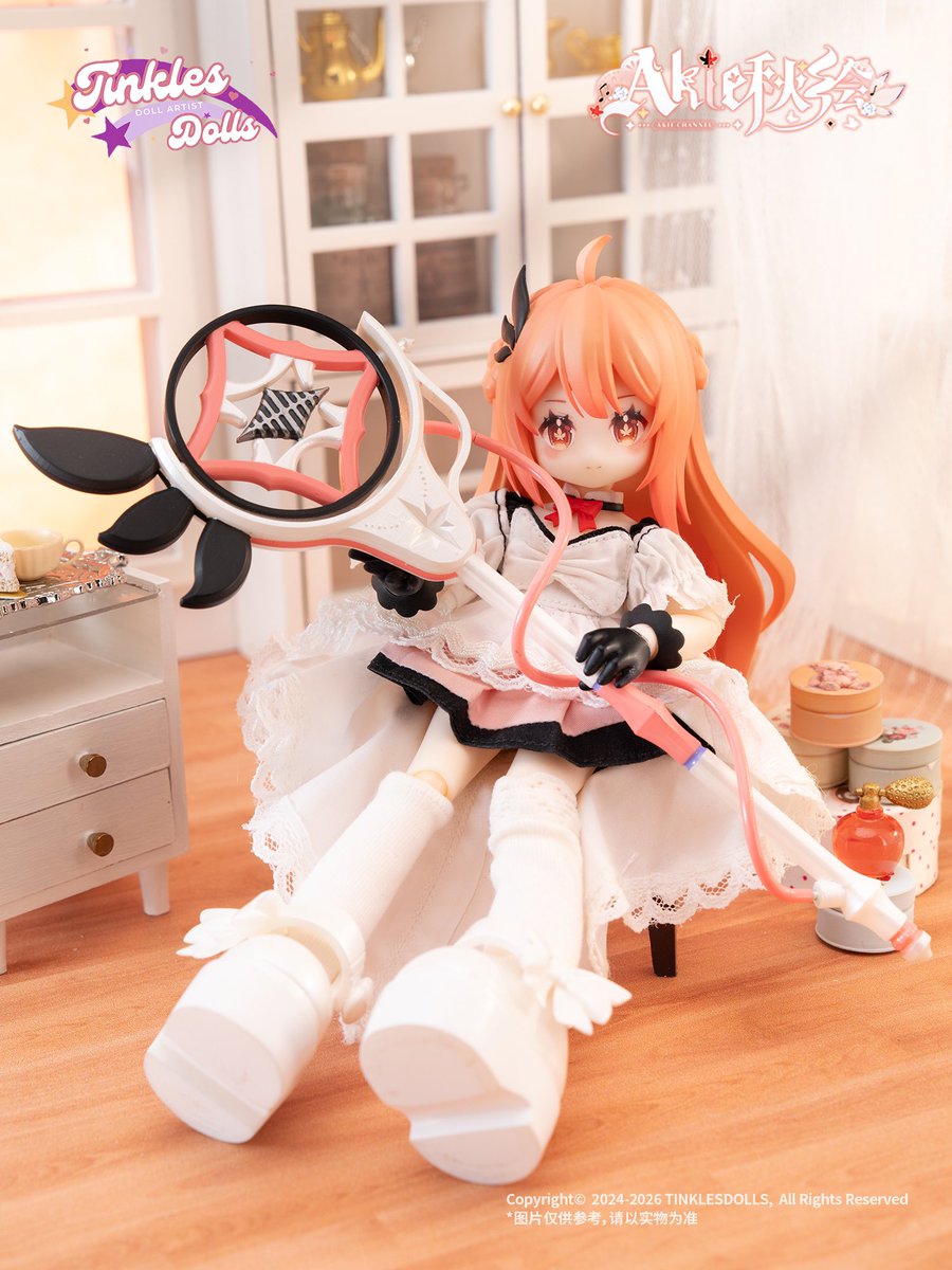 Akie0126's tweet photo. 秋絵とTinklesDollコラボの
12分MJDドール
そろそろ出荷します！！！ https://t.co/Y2WAJmJaFL